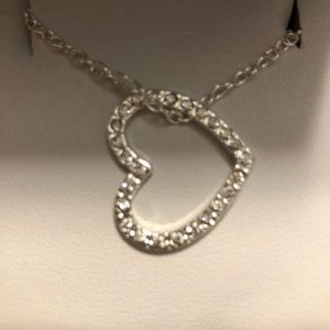 10” Silver Base Metal NWT Beautiful Pendant